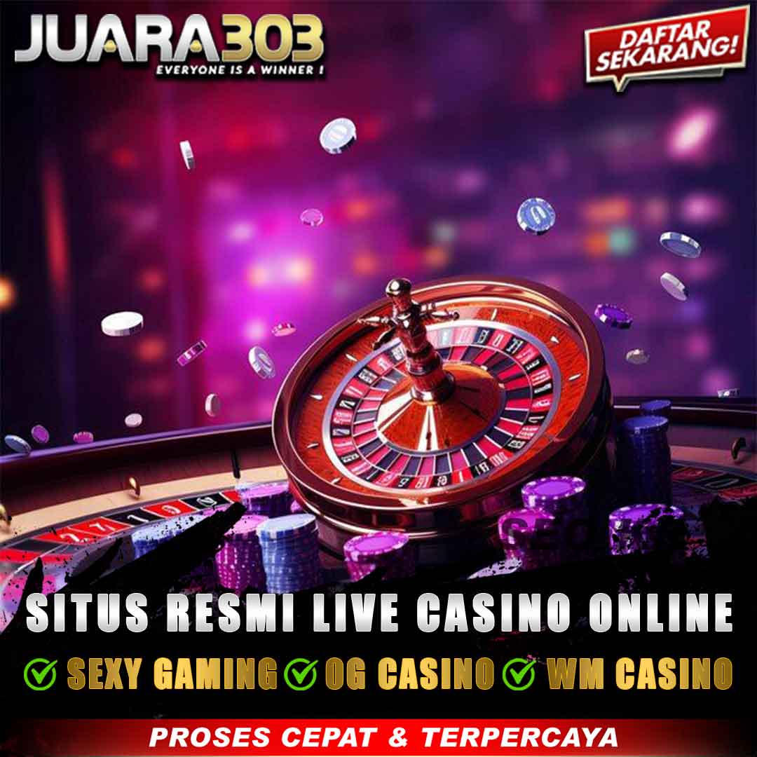 banner Live Casino Online 